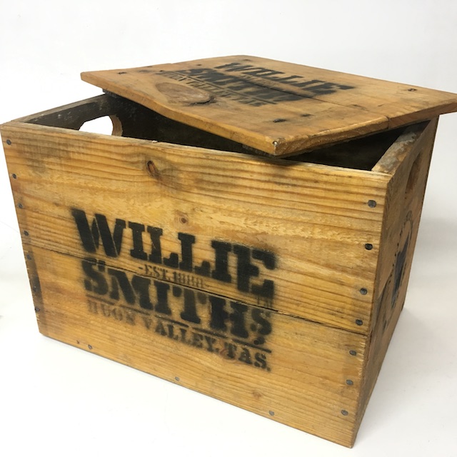 CRATE, Small Willie Smith w Lid  (42x28x29cm H)